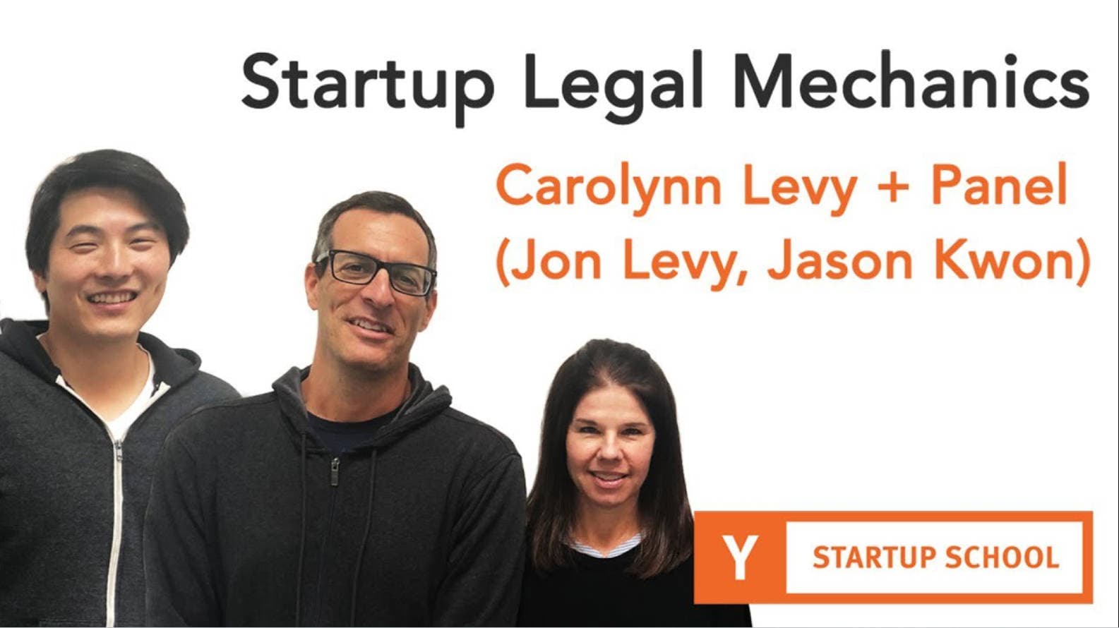 YC 合伙人与总法律顾问：初创公司的法律机制和常见问题
