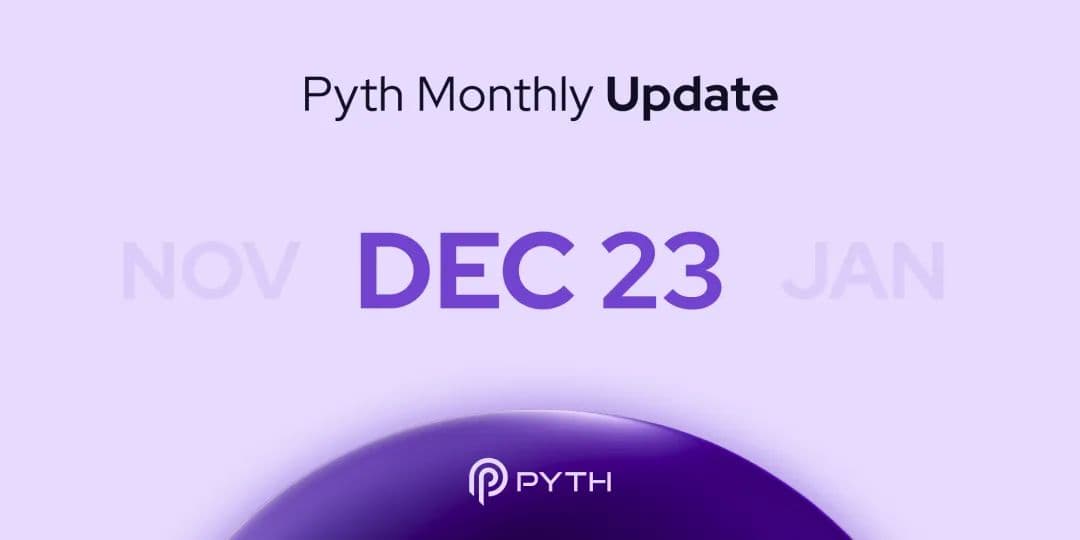 Pyth 月度更新：全新集成 20 个 PoweredByPyth dApp