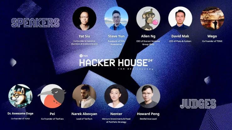 「TON Hacker House」揭晓重磅讲者名单＆专业评审团，4/4 香港盛大登场