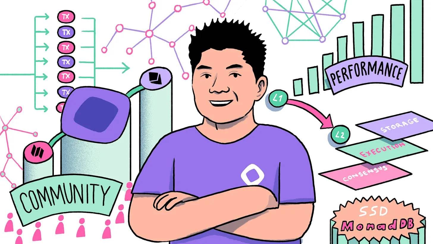 对话 Monad 创始人Keone：Monad 像是以太坊和 Solana 的孩子