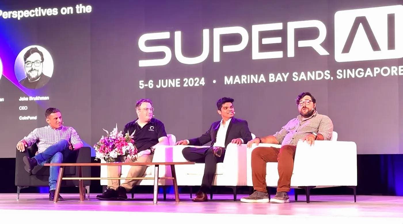 CoinFund 创始人新加坡 SuperAI 参会见闻：Web2 和 Web3 AI 的融合