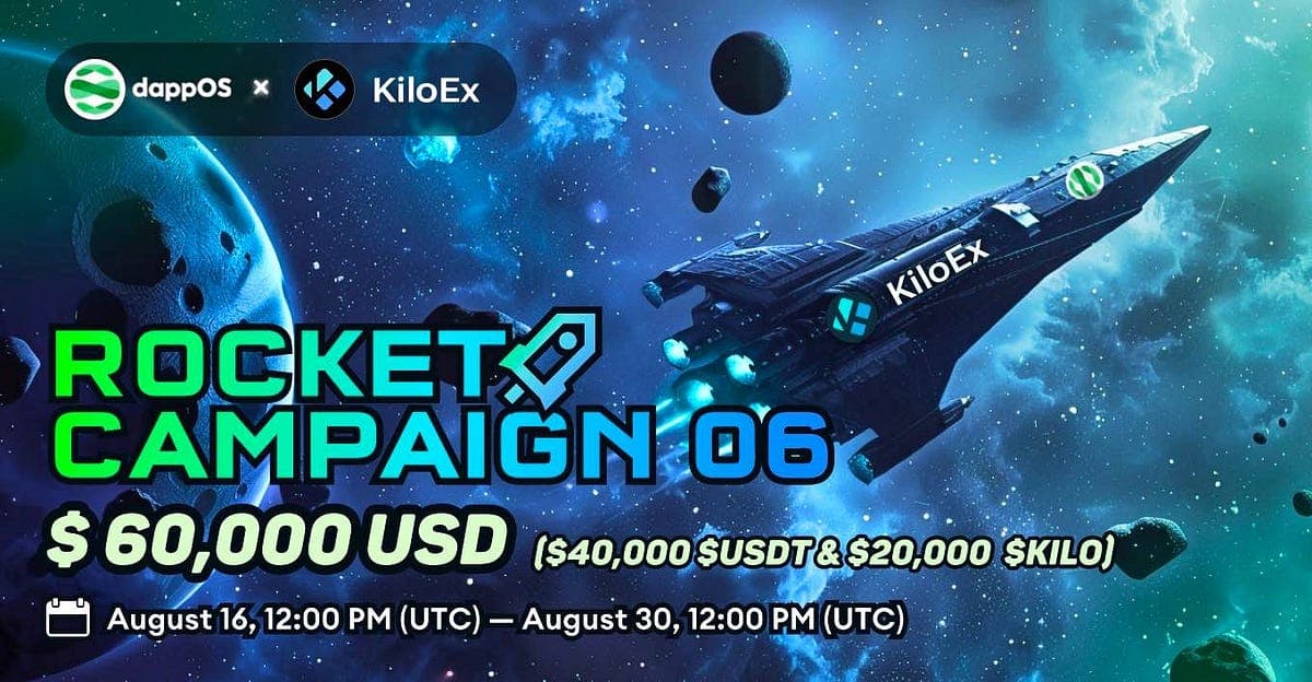币安领投估值 3 亿美金的 dappOS 第 6 期任务 KiloEX 交互教程