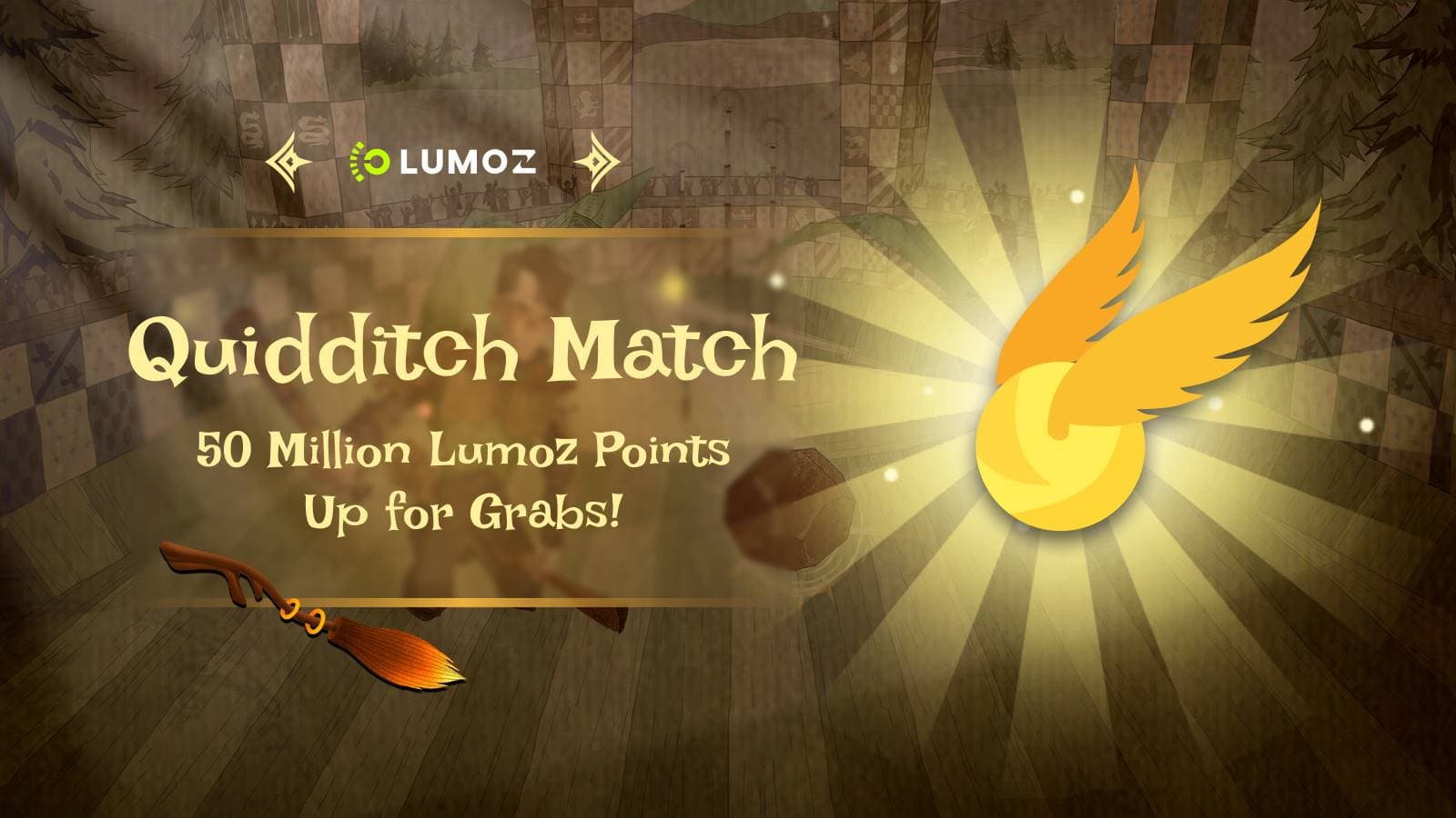 Lumoz Quidditch 大赛正式启动，瓜分5000万 Lumoz 积分和30+顶级生态项目激励
