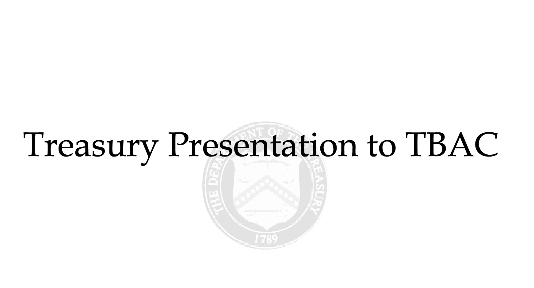 一览美国财政部加密资产与国债市场报告