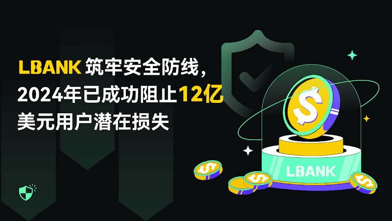 LBank 筑牢安全防线，2024 年已成功阻止 12 亿美元用户潜在损失