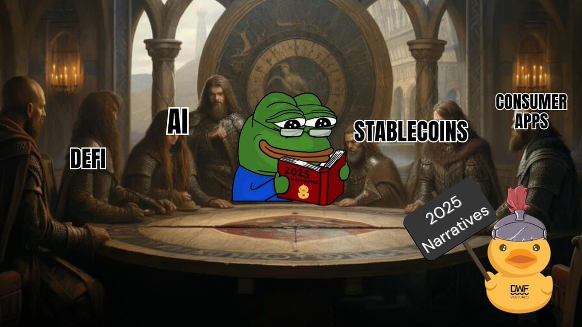 DWF Ventures 2025 年预测:DeFi、AI、稳定币以及消费者应用将成为主要叙事