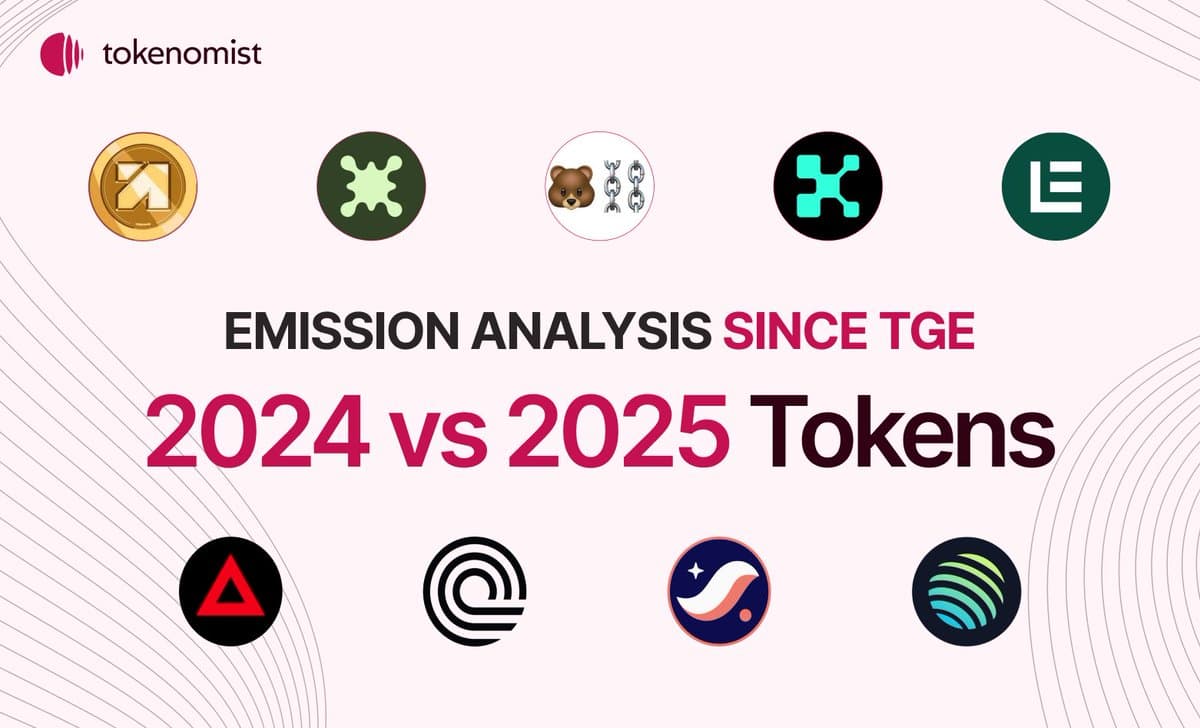 2025 年了，越来越多项目选择放缓代币排放节奏