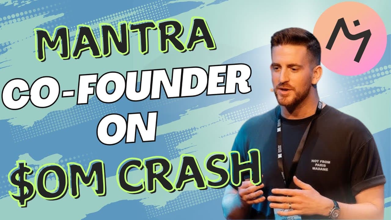 Mantra 联合创始人揭秘：50 亿美元 OM 代币崩盘，真成「Luna 2.0」？