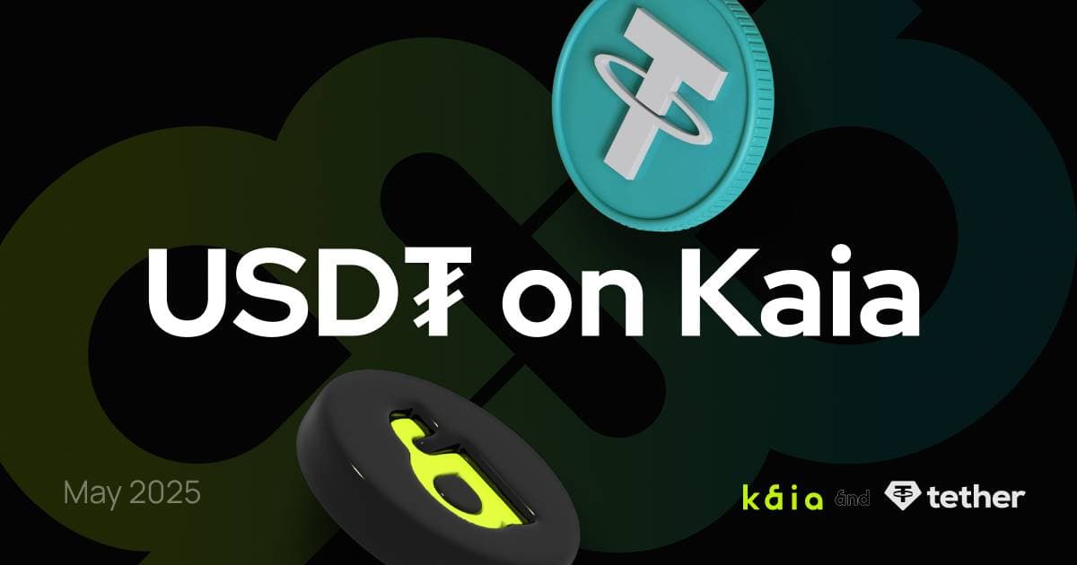 Tether USDT 正式上线 Kaia，为 LINE Messenger 生态注入高流动性稳定币服务