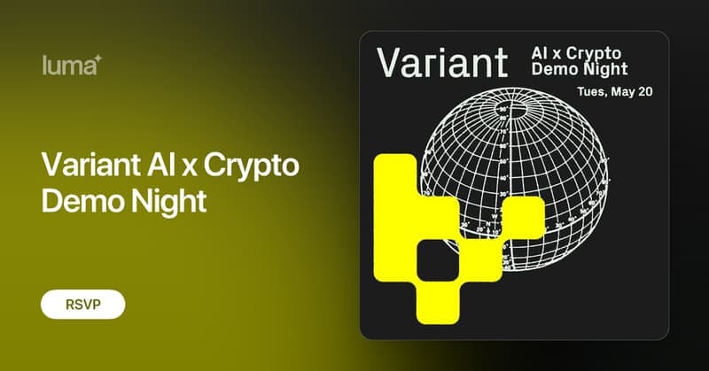速览 Variant Demo 之夜 5 个加密 AI 新项目