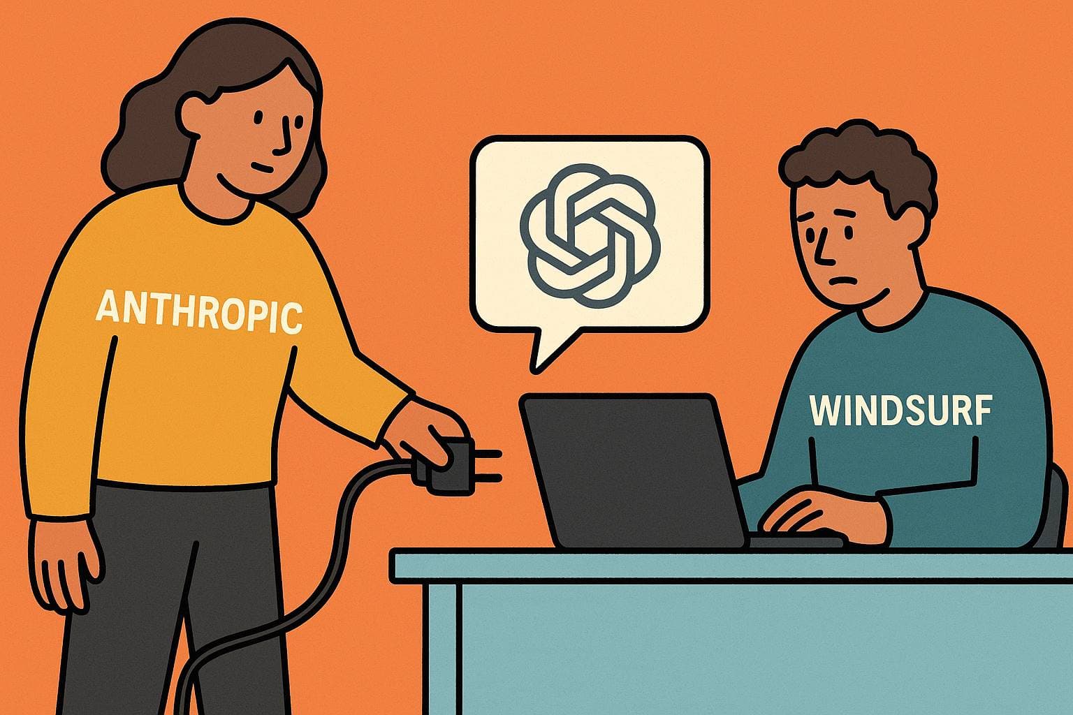 Anthropic「切断」Windsurf,AI Coding 成 AI 巨头「代理人之战」