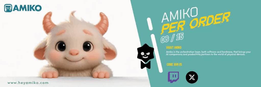 投资论点：Amiko —— 你的私人AI，由你掌控并共同进化