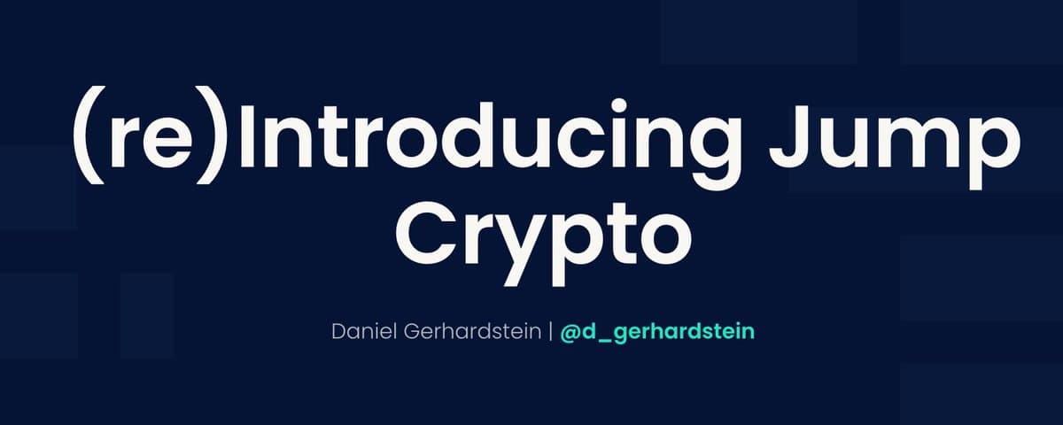 Jump Crypto 前世今生：华尔街初代加密黑帮，邪恶镰刀/范式创新者？
