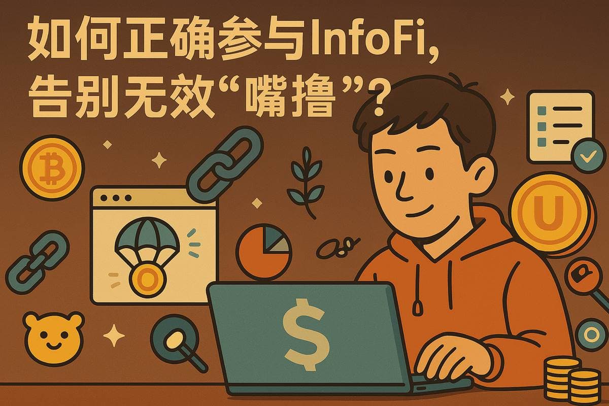 如何正确参与 InfoFi，告别无效“嘴撸”？