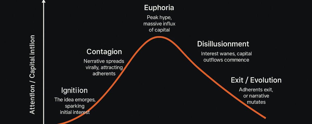 加密市场的叙事经济学：愿景重于指标，情绪先于应用