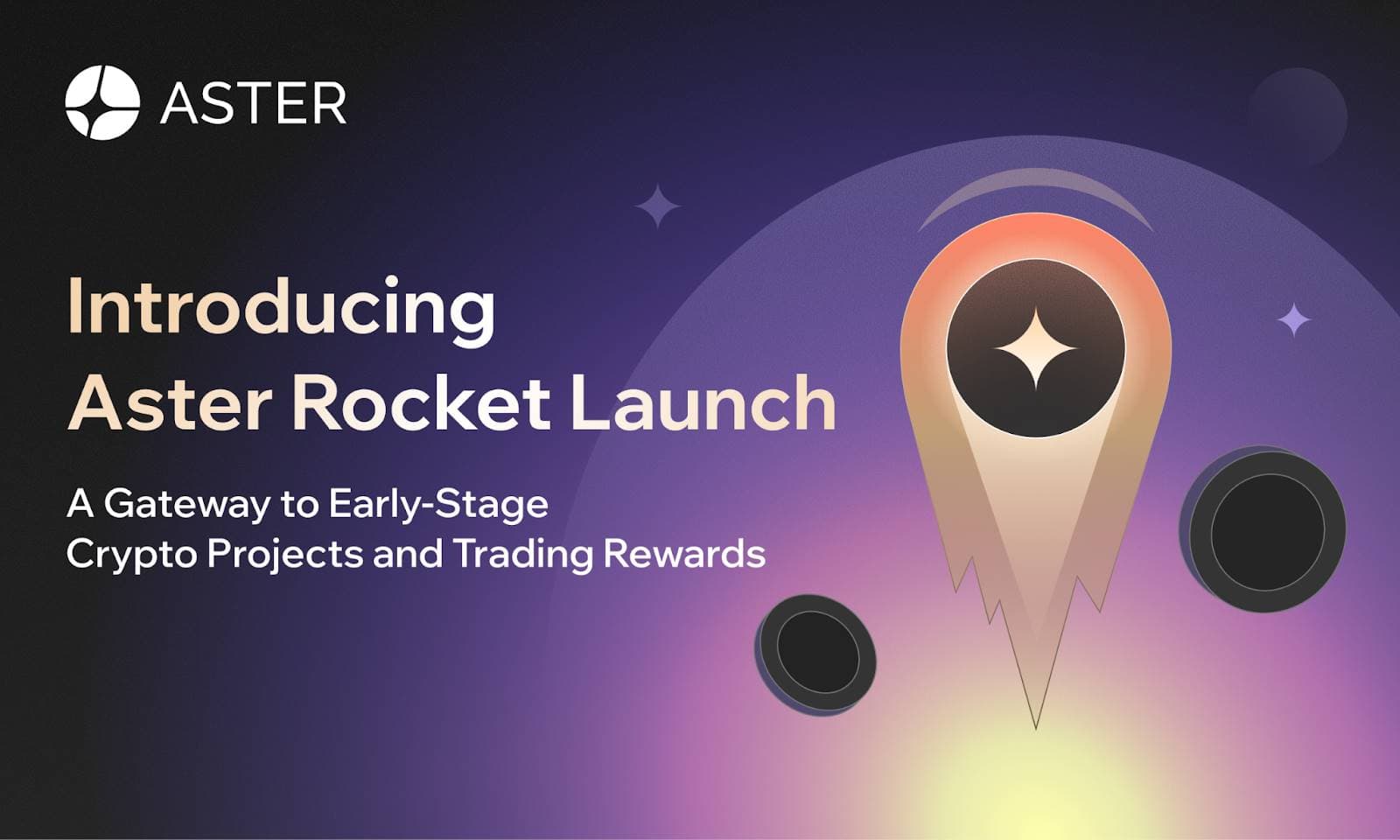 Aster 推出 Rocket Launch：打造参与早期项目收益的交易新平台