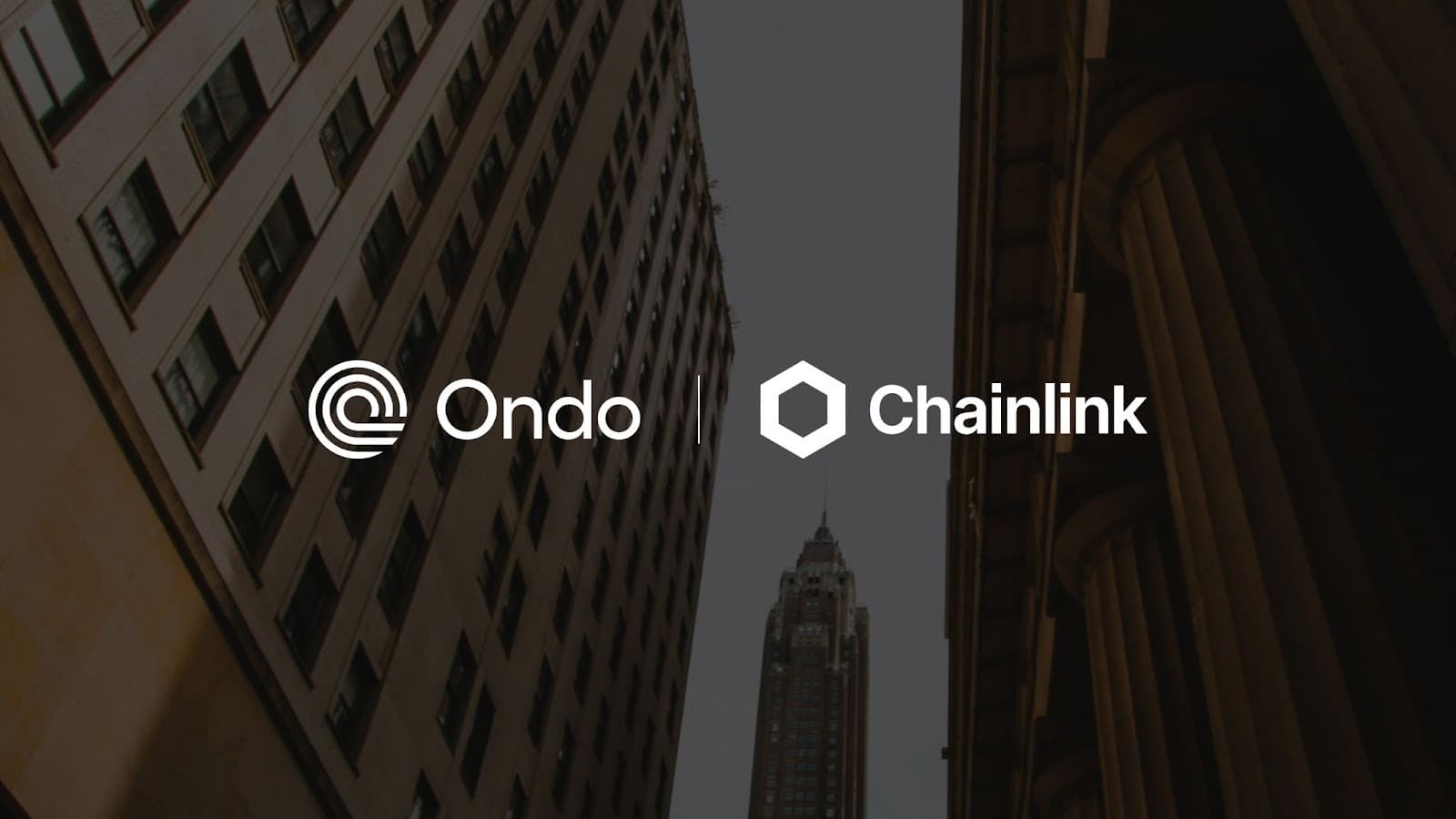 Ondo 与 Chainlink 宣布建立战略合作伙伴关系，共同推动金融机构上链