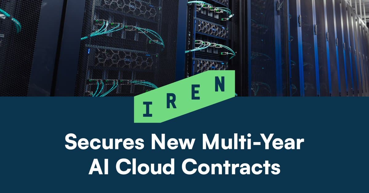 AI 淘金者 IREN：半年 10 倍只是一个开始？