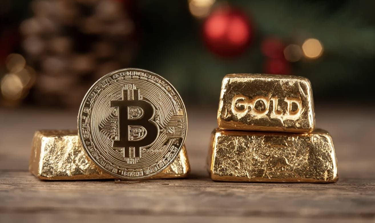 接下来的「圣诞行情」，比特币与黄金谁更值得期待？