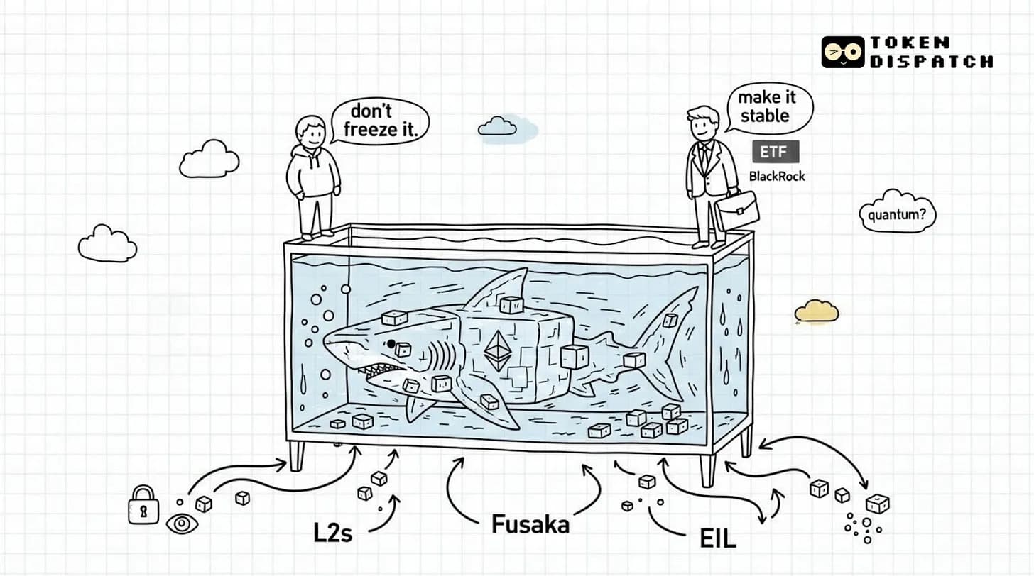 以太坊：一只渴望静止，却不得不狂奔的 「冻骨鲨鱼」