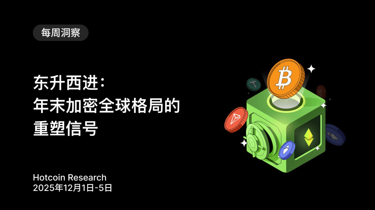 Hotcoin Research | 东升西进：年末加密全球格局的重塑信号
