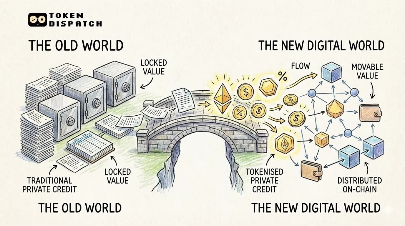 私人信贷的链上演变：从账本到可投资产品