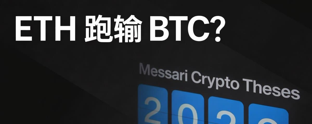 解读 Messari 十万字年度报告（二）：ETH 跑输 BTC，是边缘化还是定价困境？