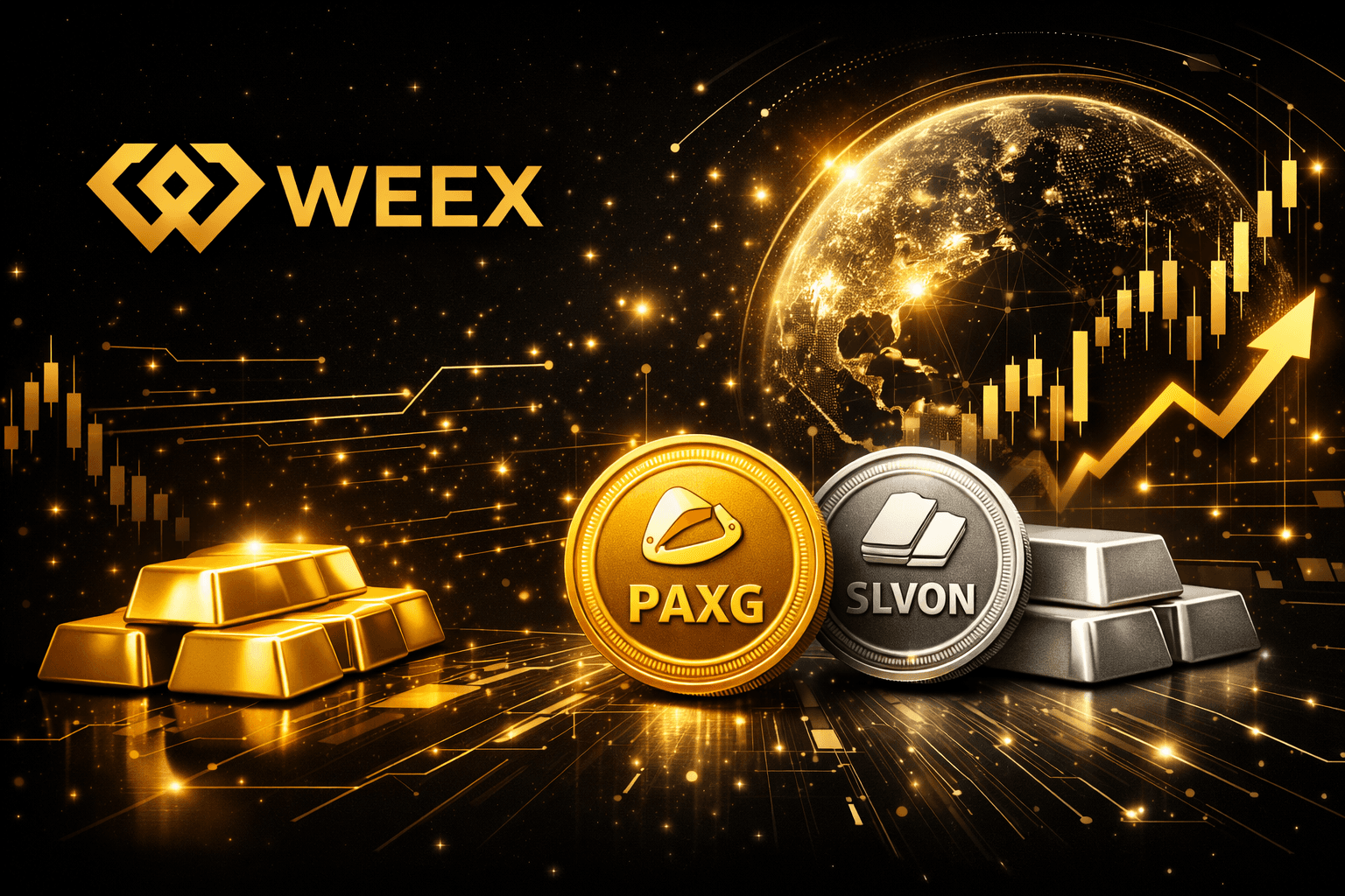 贵金属资产的链上迁移：RWA 叙事升温下，WEEX 加码黄金与白银代币化交易布局