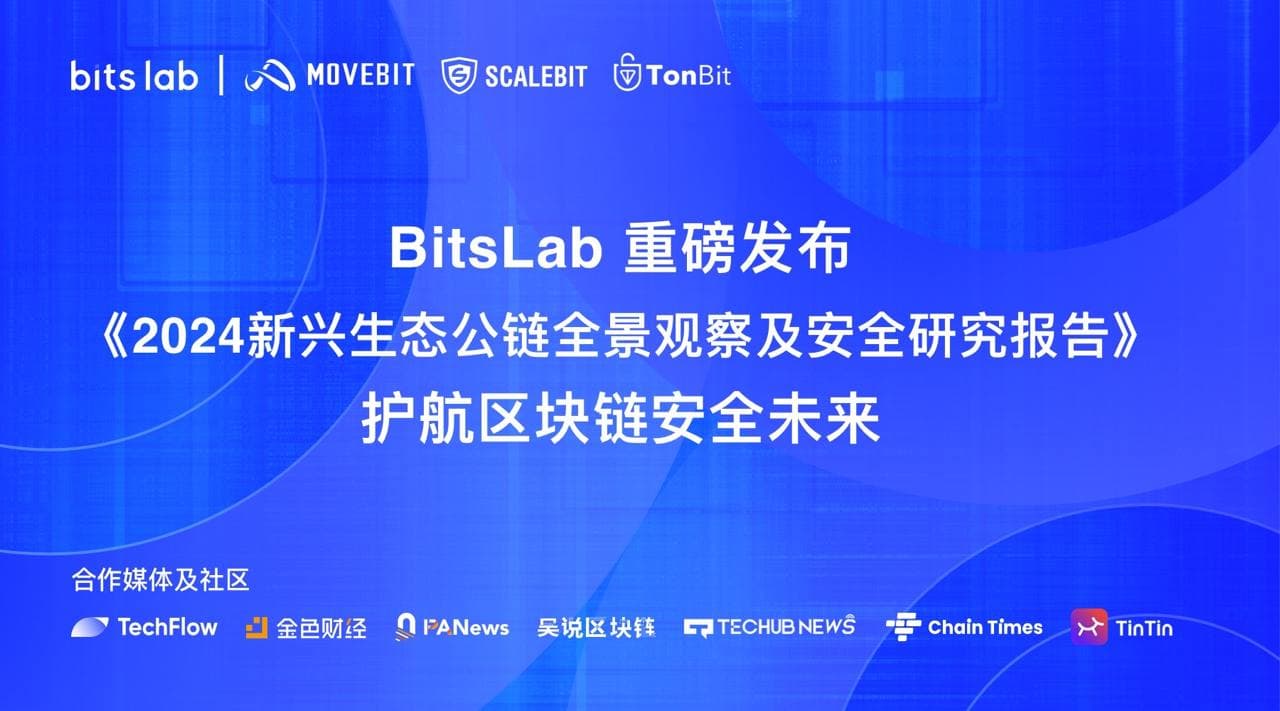 BitsLab 重磅发布安全研究成果:2024 新兴公链安全全景洞察