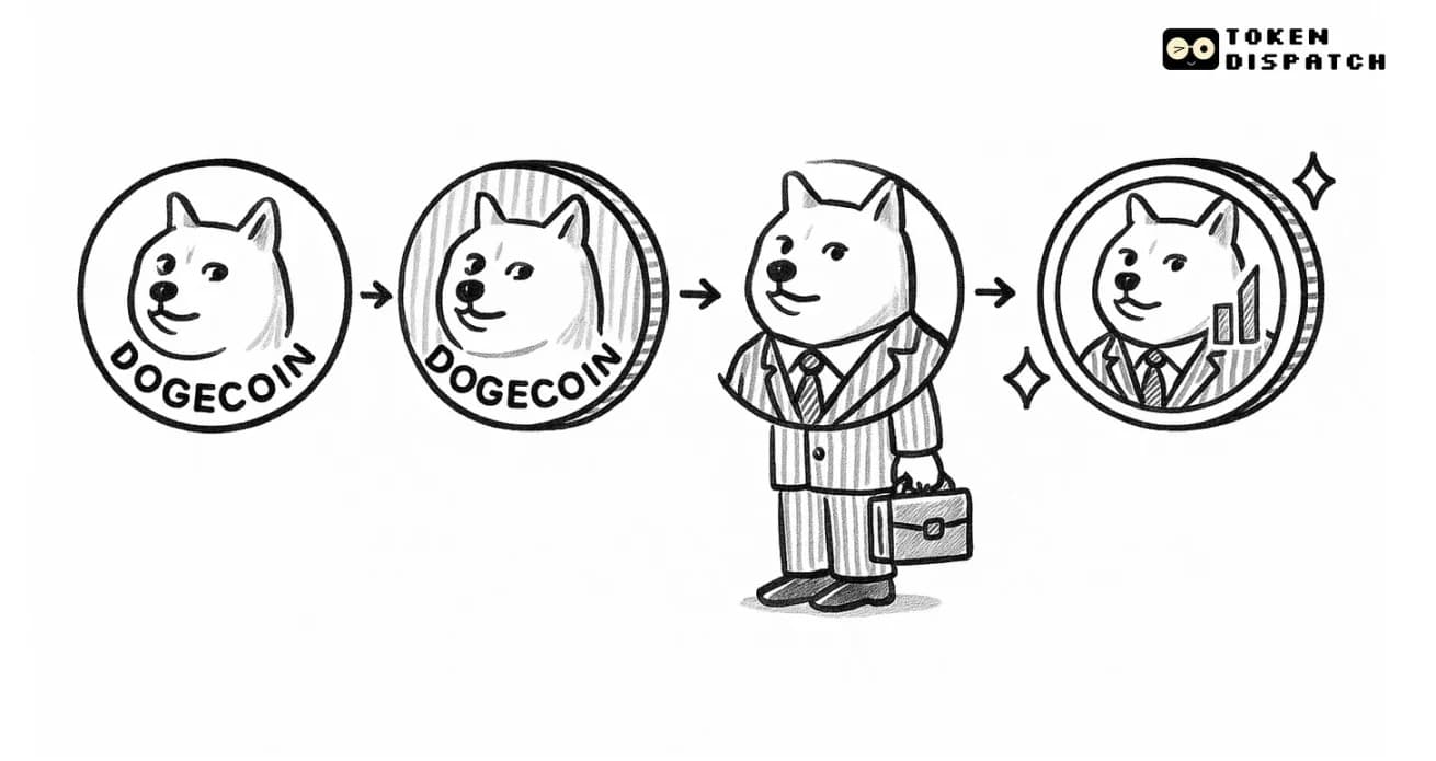 当狗狗币穿上 ETF 外衣:互联网 Meme 的 「华尔街驯化记」