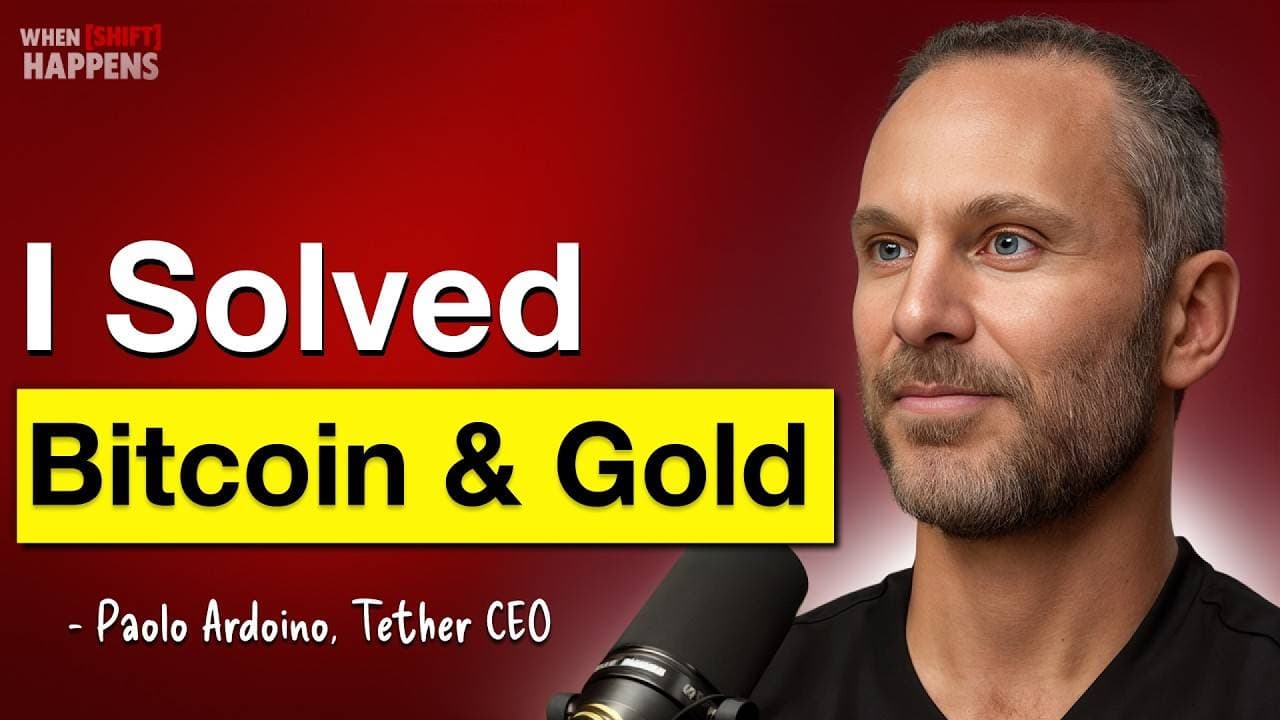 对话 Tether CEO:每晚睡 5 小时,目标是实现 Tether 100 倍增长