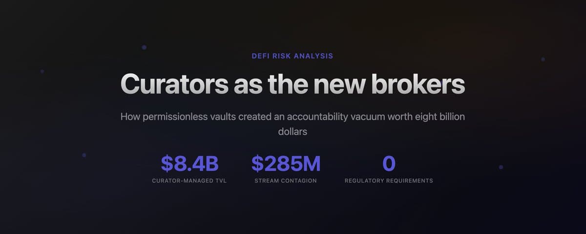 DeFi 基金管理人:百亿美元市场中的匿名赌徒